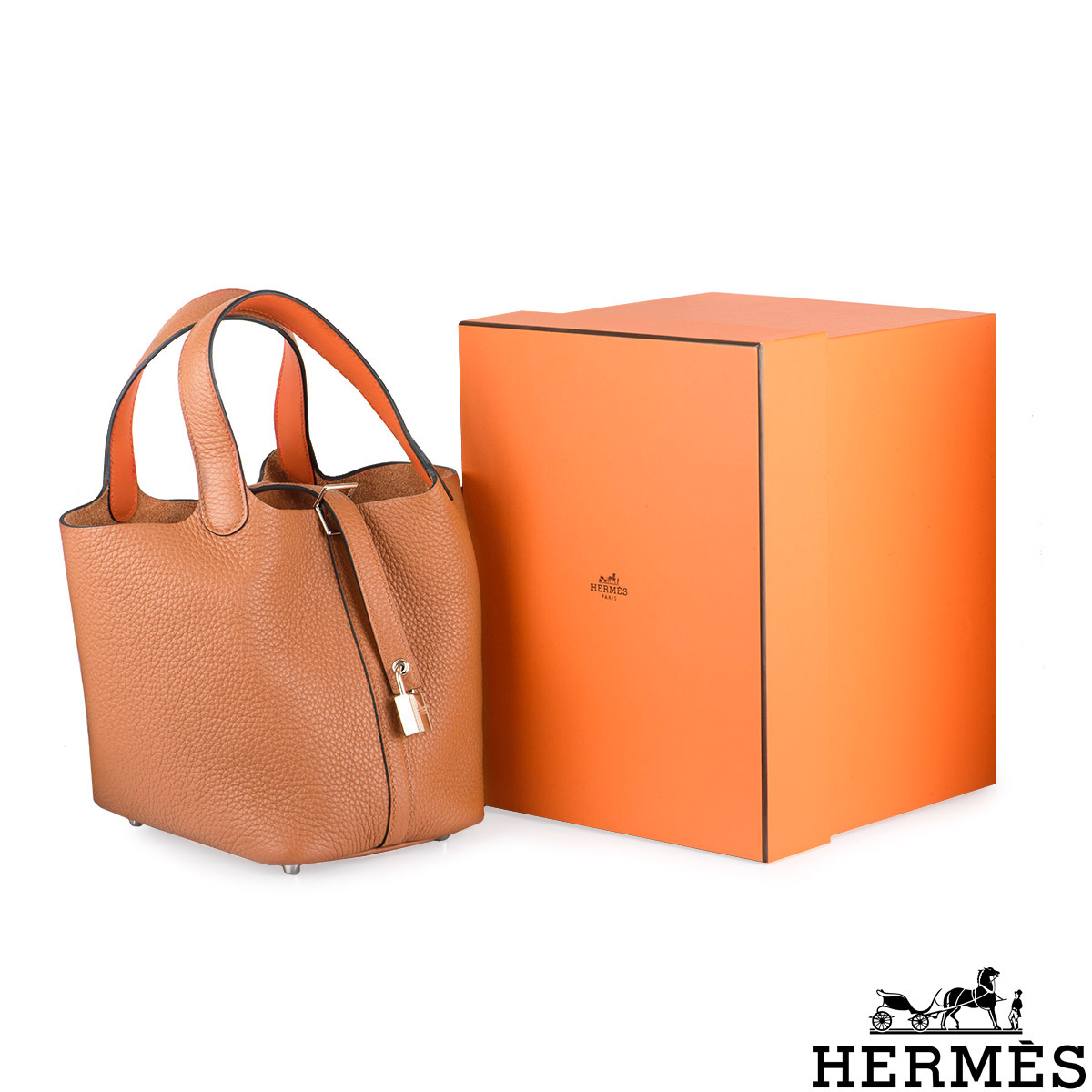 Hermès Picotin 18cm in Cuivre with Capucine ASL11867-FD – LuxuryPromise